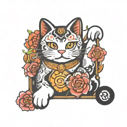 Lucky Cat Surrounded