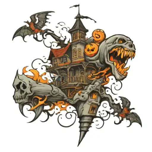 Tornado Chaos Happy Halloween