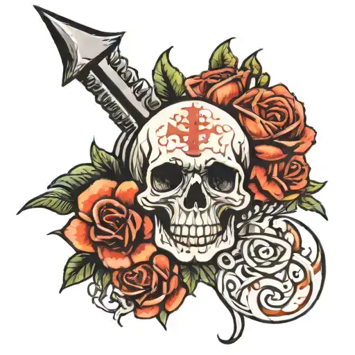 A Tatto That Symbols My Dads Death Date