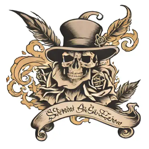 Smoke Shading Incorporating A Quote