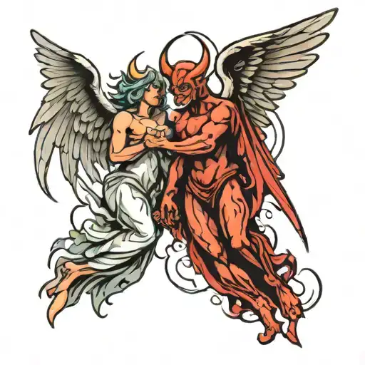 Angels Vs Demon