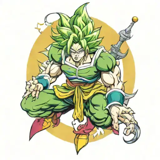 Broly Dragon Ball Morphing