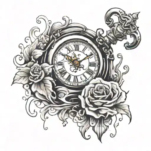 Pocket Clock Melting