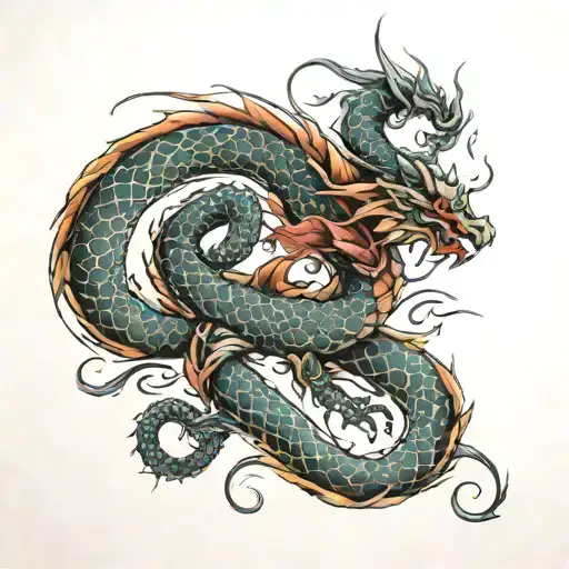 Dragon From The Back