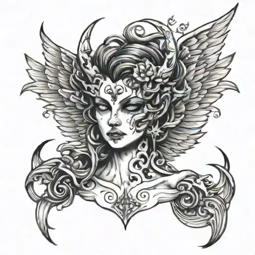 Half Angel Half Demon