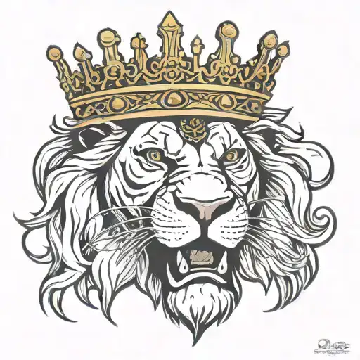 Lion Roar King Crown