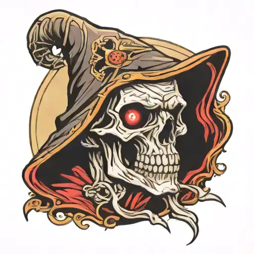 Reaper Covering Left Eye With Hand