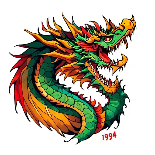 Dragon And 1994 Text