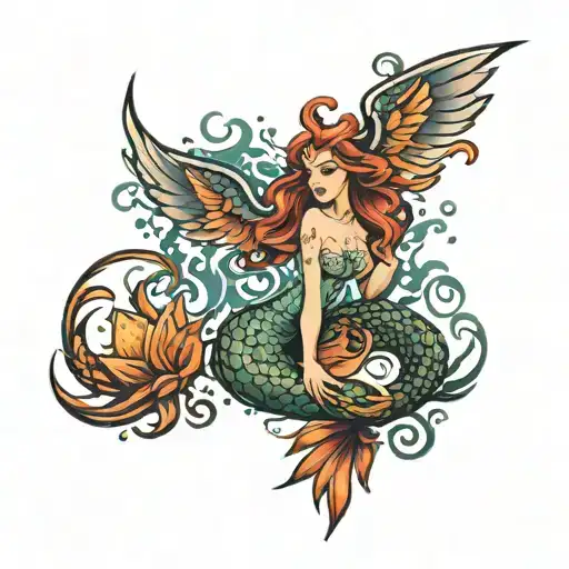 Phoenix Mermaid