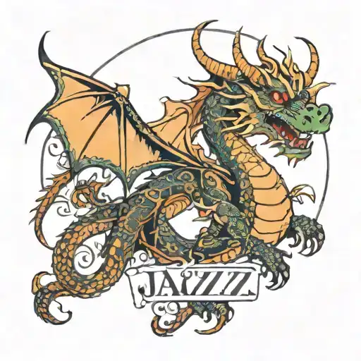 A Dragon With The Name Jazz In It