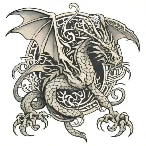 The Dragon Malys From The Movie Roth Dragon Somehow Flies Upside Down