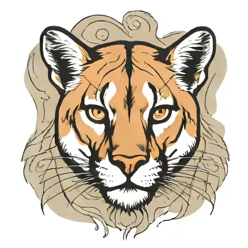 Mountain Lion Head