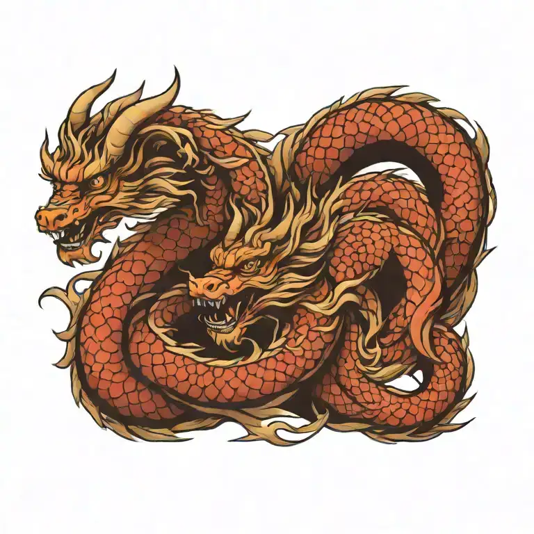 Aries Japanese Dragon