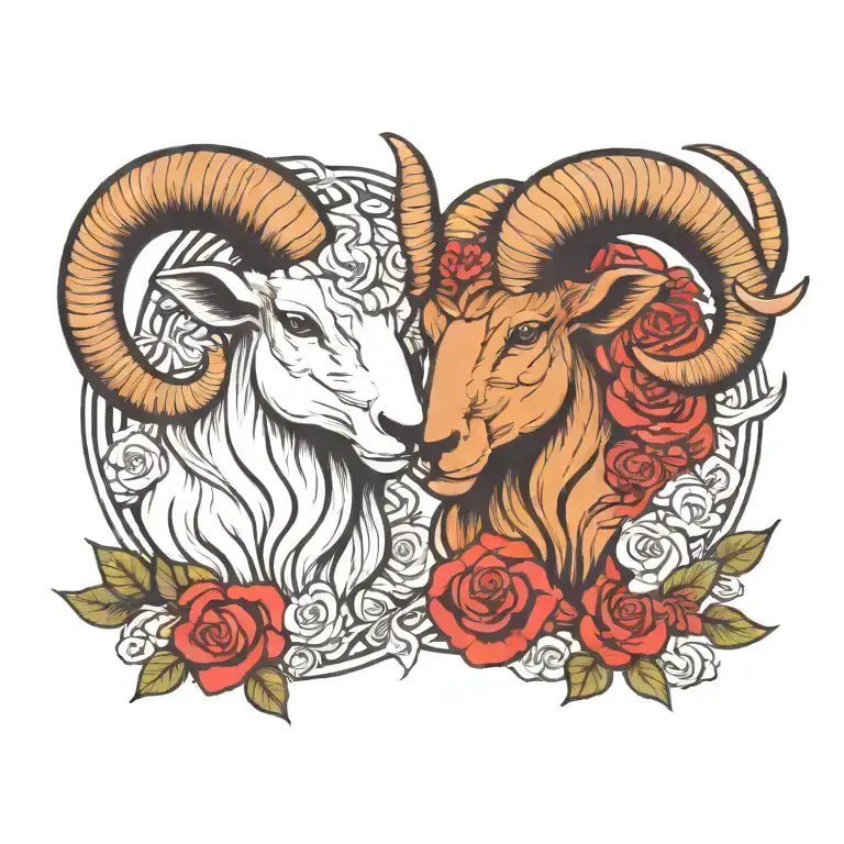 Taurus And Aries Ram Romancing