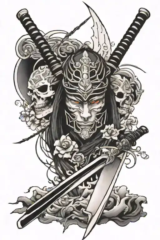 Katana Realistic Black