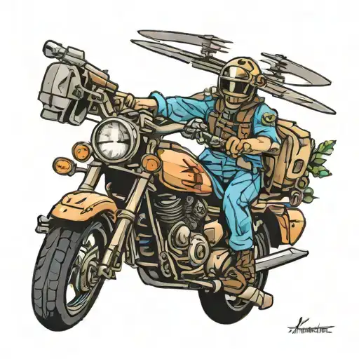 Sagittarius Helicopter Pilot