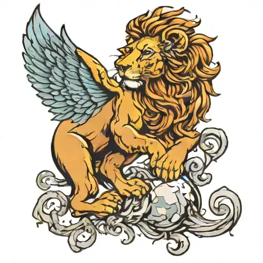 Virgo Pours On Leo Lion Head