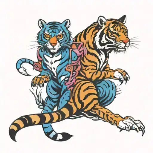 Tiger And Falco
