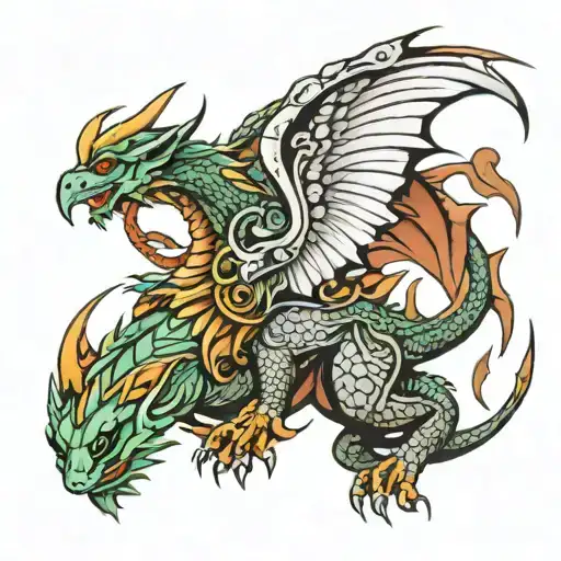 St Michael Dragon