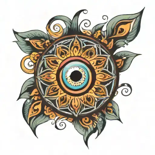 Evil Eye Mandala