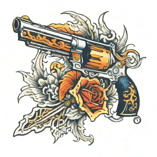 Phoenix Rising 38 Revolver Memorial For Father