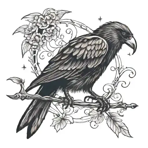 Black Crow Wands Somethings Relative