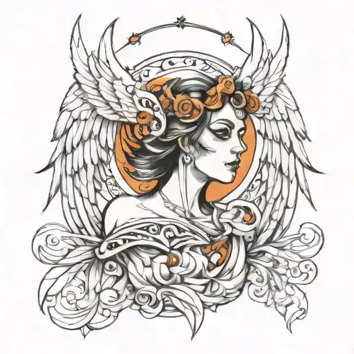 Seraphin Angel With Eyes