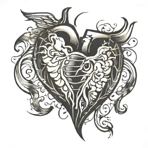 All Black Broken Heart