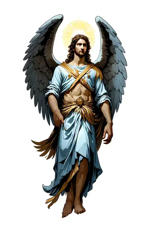 Archangel Michael In Dream Caused By The Flight