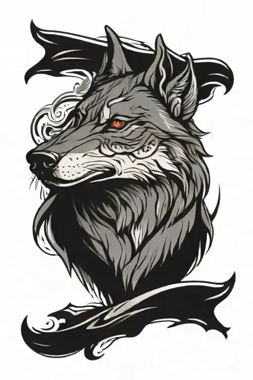 Wolf Looking Forward