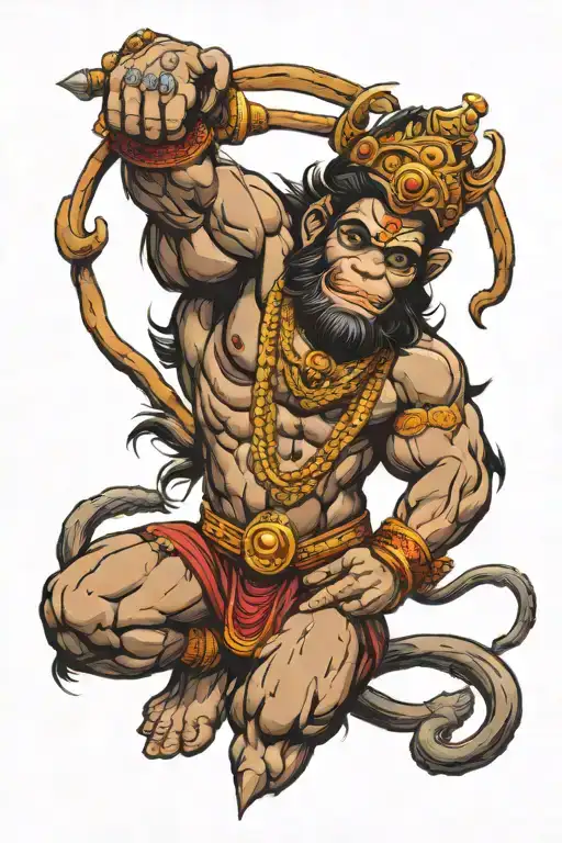 Hanuman Ji Indian Diet