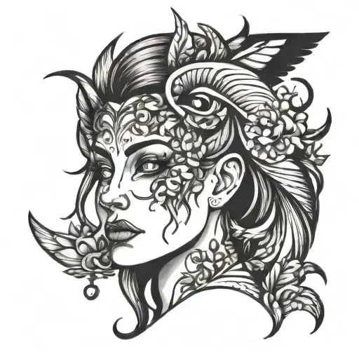 Anxiety Depicted Outlines