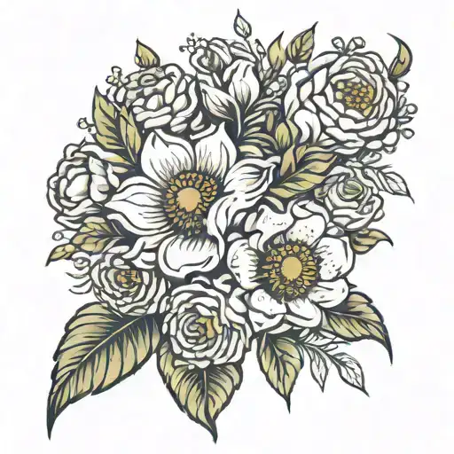 Birth Flower Bouquet