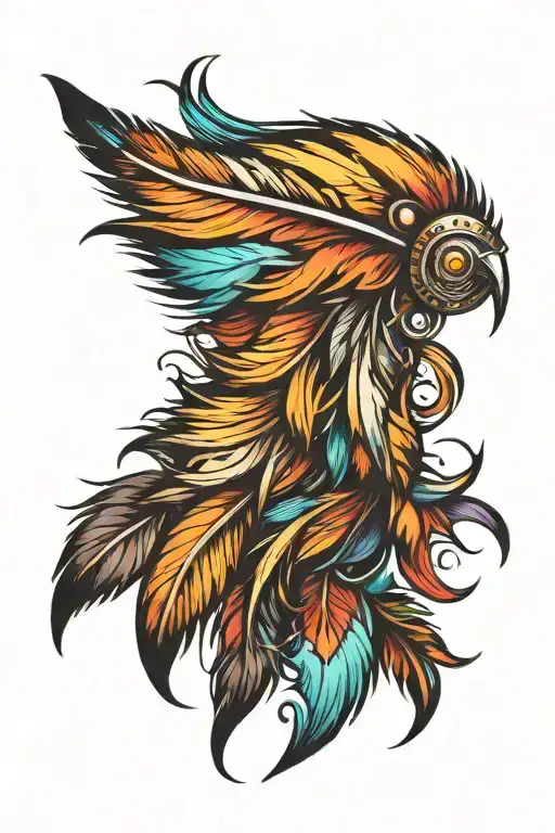 Feather Multiple Colors