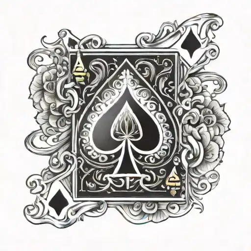 Ace Of Spades Card