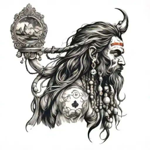 Aghori Wanderer Traveler Love Hermit Mountain See Shiva