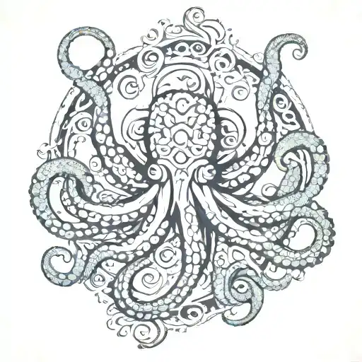 Octopus Mandala