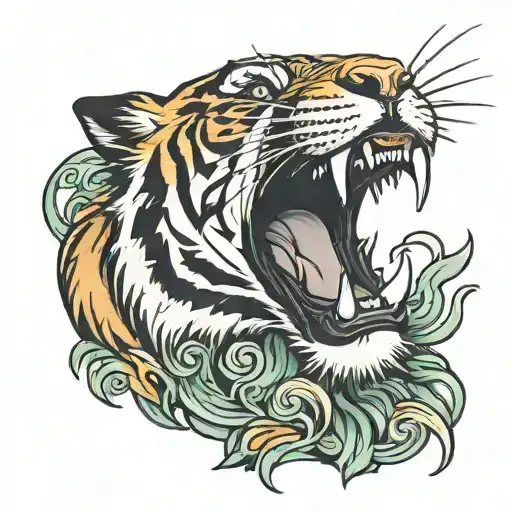 Tiger Roaring