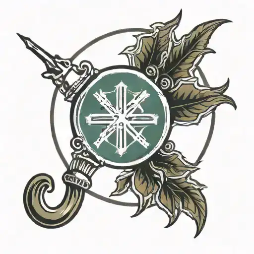 Red Hot Chili Peppers Logo And Moon