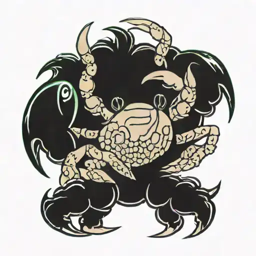 Cancer Crab And Claverq