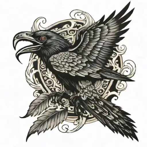 Leviathan Black Crow Sleeve