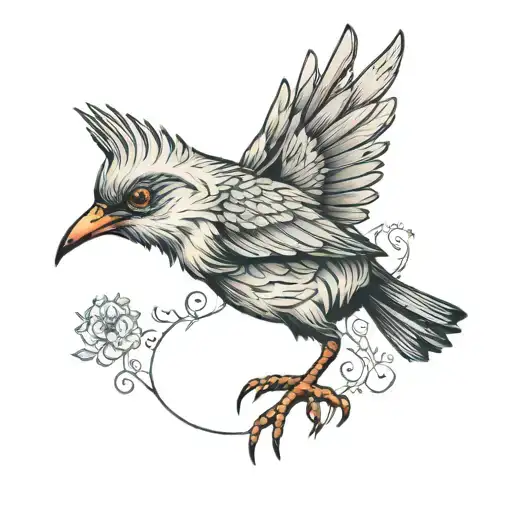 Bird With Hands Instead Of Wings