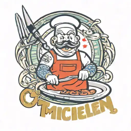 Tweezers Holding A Michelin Star