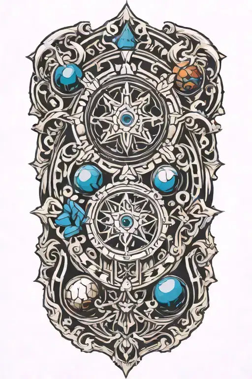 Vishap Stones Across A River