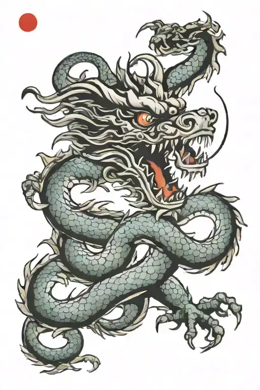 Chinese Dragon Wrapped