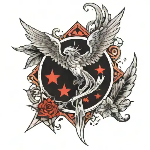 Seraphim With A Red Star