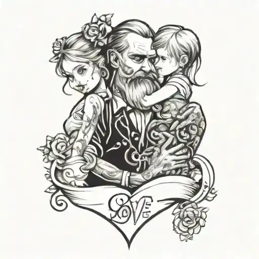 Love Daughter And Father And Daughter