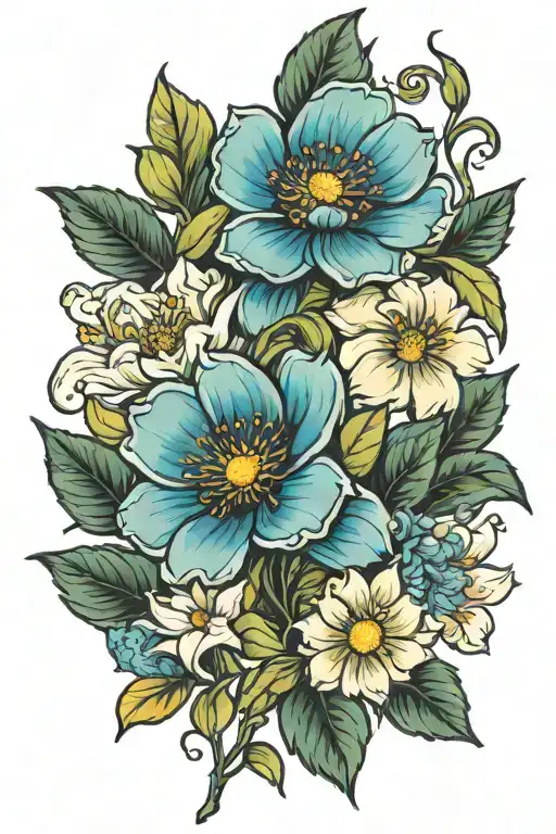 November Birth Flowers Blooming