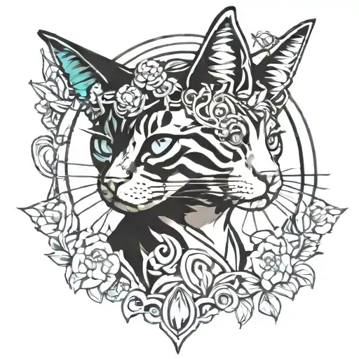 Cat Goddess Bastet Goddess