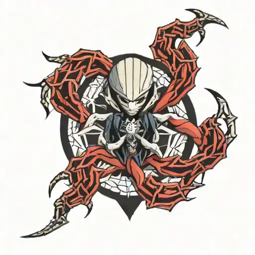 Phantom Troupe Spider With Kurapika Chain Wrapped